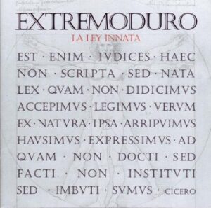 Portada del disco La ley innata de Extremoduro